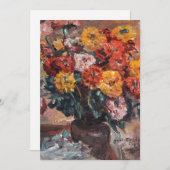 Zinnien | Lovis Corinth (Vorne/Hinten)