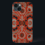Zinnober Suzani I Case-Mate iPhone Hülle<br><div class="desc">Zuhause Décor</div>