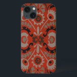Zinnober Suzani I Case-Mate iPhone Hülle<br><div class="desc">Zuhause Décor</div>