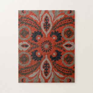 Zinnober Suzani II Puzzle