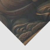 Zinnpapier aus Holz Seidenpapier (Detail)