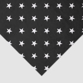 Zinnpapier für schwarze Sterne Seidenpapier (Ausschnitt)