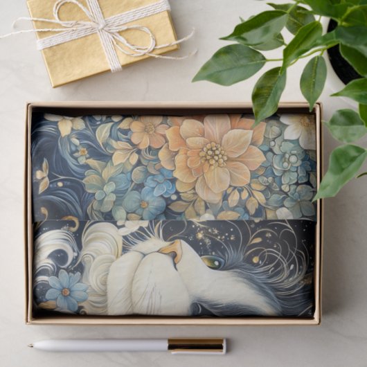 Zinnpapier Seidenpapier (Geschenk)