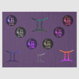 Zinnpapier Seidenpapier