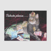 Zinnpapier Seidenpapier (Vorderseite)