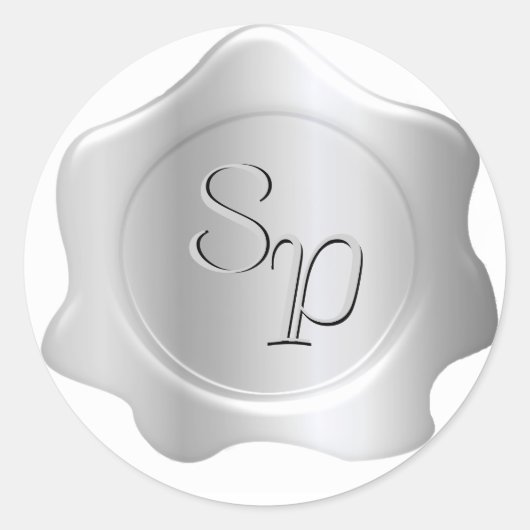 ZinnUmschlag Aufkleber (Vorderseite)