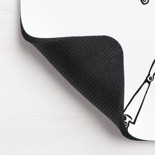 ZinnWoodsman Mousepad (Ecke)