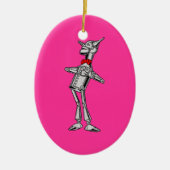 ZinnWoodsman Vintager Zauberer von Oz 1900 Keramikornament (Vorne)