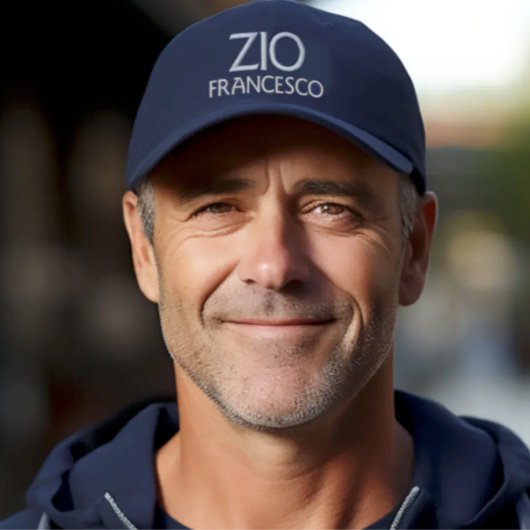 Zio bestickte Mütze, individuelles Geschenk für it Baseballkappe