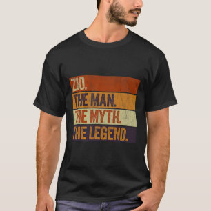 Zio der Mann, der Mythos der Legende lustige Retro T-Shirt