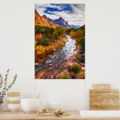 Zion Autumn Splendor Poster (Küche)
