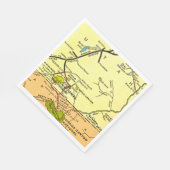 Zion - Bryce - Grand Canyon   Serviette (Ecke)