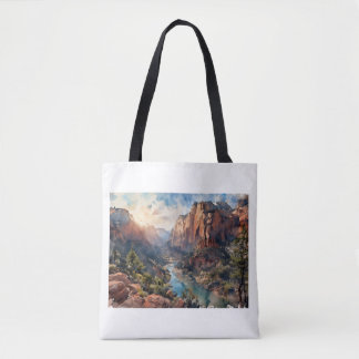 Zion Canyon bei Sonnenaufgang,  Tasche