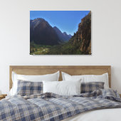 Zion Canyon Leinwanddruck (Insitu (Schlafzimmer))