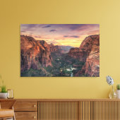 Zion Canyon Nationalpark Leinwanddruck (Insitu (Wohnzimmer))