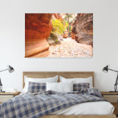 Zion Canyon Slot Leinwanddruck (Insitu (Schlafzimmer))