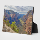 Zion Canyon | Utah Fotoplatte (Seite)