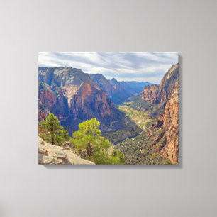 Zion Canyon Utah Leinwanddruck