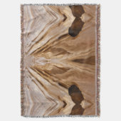 Zion Canyon Wall I Abstrakt Naturfotografie Decke (Vorderseite Vertikal)