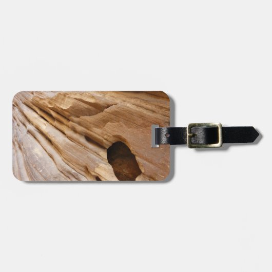 Zion Canyon Wall I Abstrakt Naturfotografie Gepäckanhänger (Vorderseite horizontal)