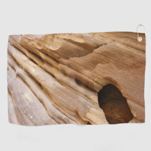 Zion Canyon Wall I Abstrakt Naturfotografie Golfhandtuch