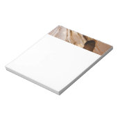 Zion Canyon Wall I Abstrakt Naturfotografie Notizblock (Rotiert)