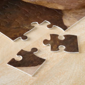 Zion Canyon Wall I Abstrakt Naturfotografie Puzzle (Seite)