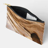 Zion Canyon Wall I Abstrakt Naturfotografie Zubehörtasche (Offen)