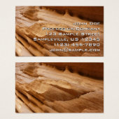 Zion Canyon Wall II Red Rock Abstrakte Fotografie (Vorne & Hinten)