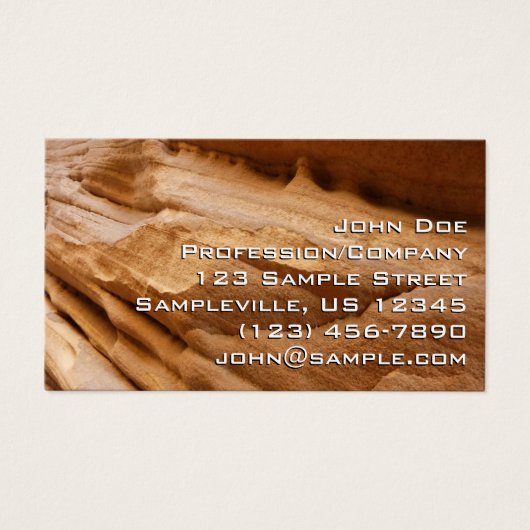 Zion Canyon Wall II Red Rock Abstrakte Fotografie (Vorderseite)