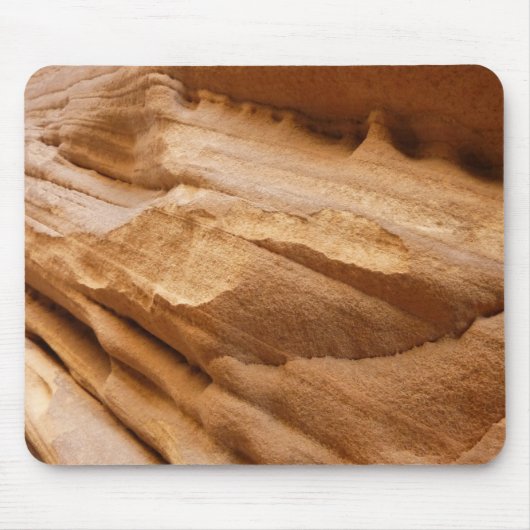Zion Canyon Wall II Red Rock Abstrakte Fotografie Mousepad (Vorne)
