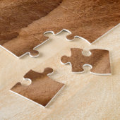 Zion Canyon Wall II Red Rock Abstrakte Fotografie Puzzle (Seite)