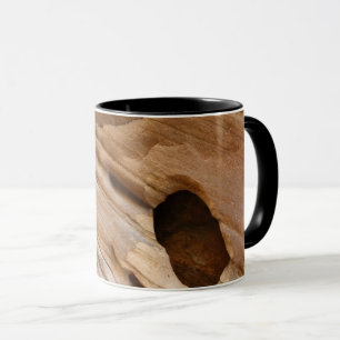 Zion Canyon Wand I Abstrakte Naturfotografie Tasse