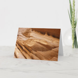 Zion Canyon Wand II Rote Fels Abstraktfotografie Karte