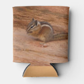 Zion Chipmunk auf Red Rocks Dosenkühler (Vorderseite)