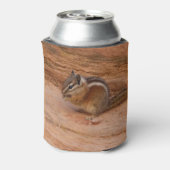 Zion Chipmunk auf Red Rocks Dosenkühler (Kanne Rückseite)