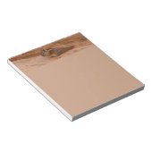 Zion Chipmunk auf Red Rocks Notizblock (angewinkelt)