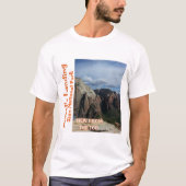 Zion die Landung des Engels Nationalpark 2 versah T-Shirt (Vorderseite)
