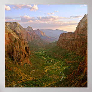 Zion Engel Landung utah Poster AUS 8,99