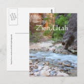 Zion erntet postkarte (Vorne/Hinten)
