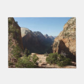 Zion from Angels Landweg Zion Nationalpark Fußmatte (Vorderseite)