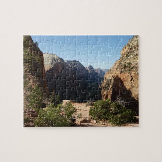Zion from Angels Landweg Zion Nationalpark Puzzle (Horizontal)