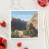 Zion from Angels Landweg Zion Nationalpark Serviette (Beispiel)