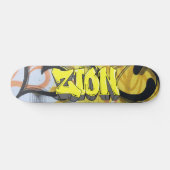 Zion Graffiti Custom Personalisiert Skateboard (Horizontal)