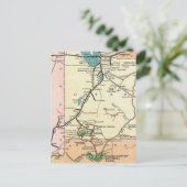 Zion - Grand Canyon Vintage Karte (Stehend Vorderseite)