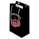 Zion Ha-se-yo Funny Korean Pun Dark BG Kleine Geschenktüte (Vorderseite Schrägansicht)