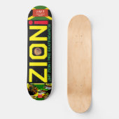 ZION. I JMT OFFIZIELL 8 1/4" Skateboarddecke Skateboard (Vorderseite)