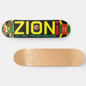 ZION. I JMT OFFIZIELL 8 1/4" Skateboarddecke Skateboard (Horizontal)