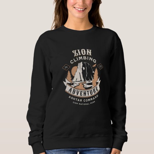 Zion Kletterplatz Ashtar Command Mountaineering B Sweatshirt (Vorderseite)