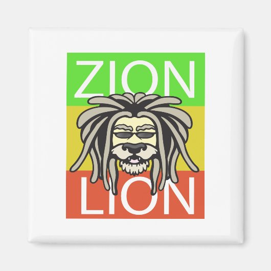ZION LION MAGNET (Vorne)